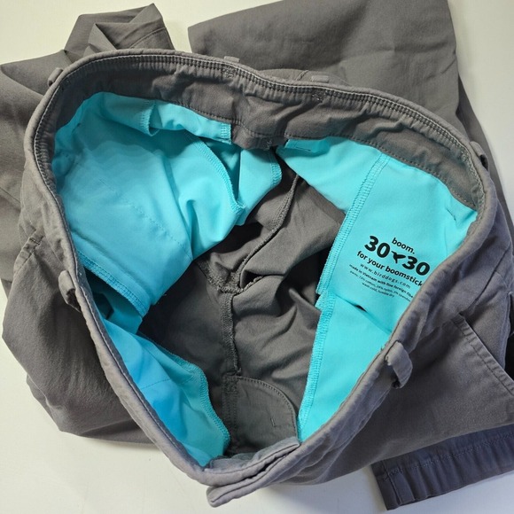 Bird Dogs Men Chino Pants 30x30‎ (Fits 29x28) Gray Slim Travel Office Minimalist - Picture 6 of 11